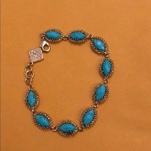 Kendra Scott turquoise and gold bracelet